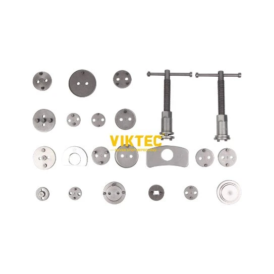 Viktec 22PCS Heavy Duty Disc Brake Piston Caliper Compressor Rewind Tool Set and Wind Back Tool Kit Automotive Tools