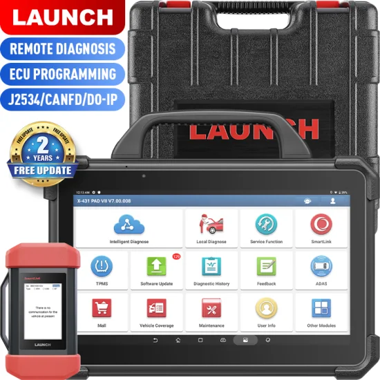 Original Launch X431 Pad7 Elite 431 Throttle III Car Master Smartbox Automotive Diagnostic Scanners Tool